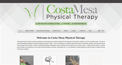 Desktop Screenshot of costamesapt.com