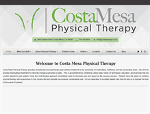 Tablet Screenshot of costamesapt.com
